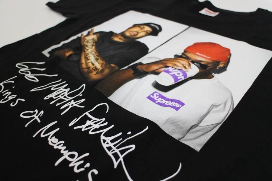 Supreme】激レア！'02 総柄プリント ポルノTシャツ Lサイズ