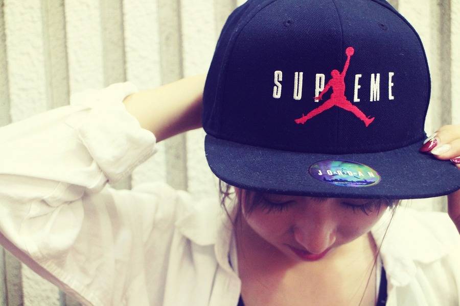 supreme Jordan キャップ