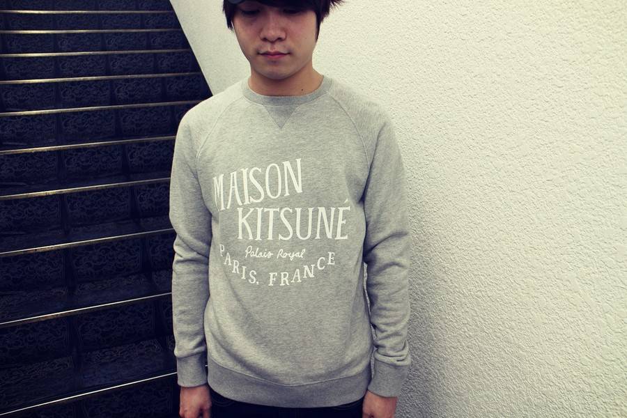 大人気新品 MAISON KITSUNE' - メゾンキツネ スウェットの通販 by shop ...