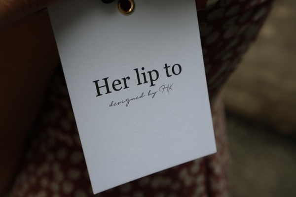 Her lip to CherryPatternCache-Coeur MiniOne-Piece】が入荷致しまし