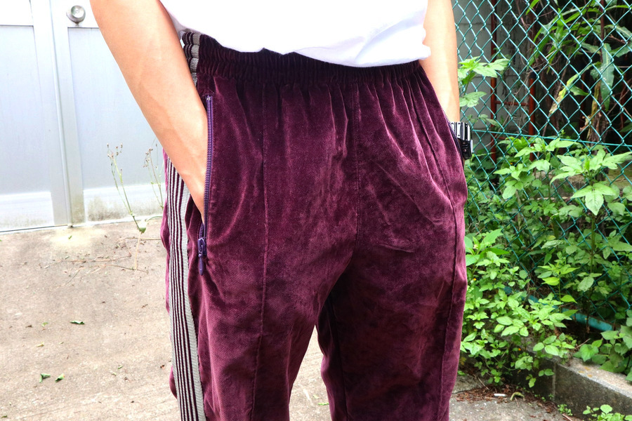 Needles/ニードルス】より名作17AWベロアトラックパンツ入荷