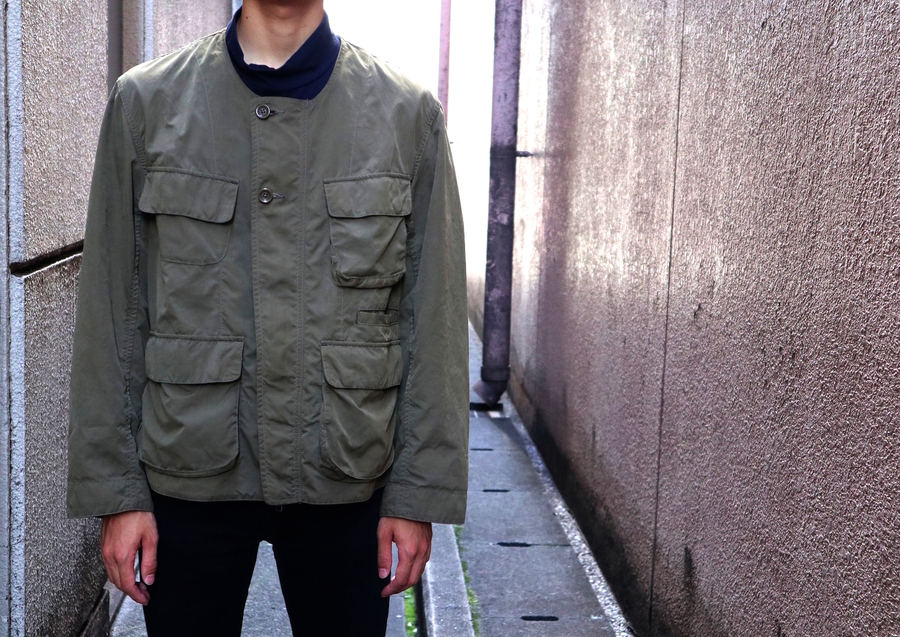 ポータークラシック WEATHER NO COLLAR JACKET