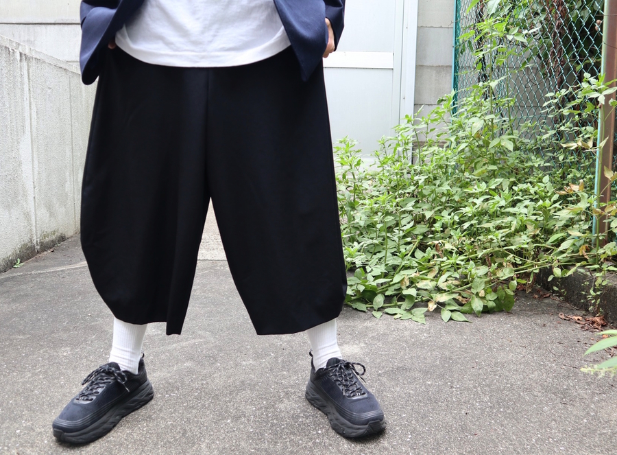 BLACK COMME des GARCONS バルーンパンツ ブラック-