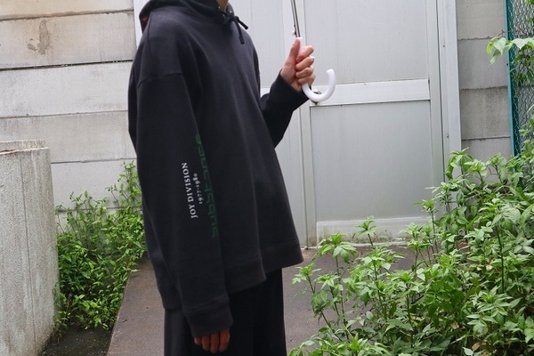 ラフシモンズ 18SS Classic Hoodie JOY DIVISION 181-164 テクニッククラシックフーディースウェットプルオーバーパーカー メンズ S