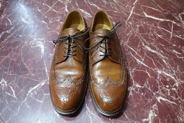 MEERMIN】スペインの革靴ブランド、シェルコードバンウィングチップ