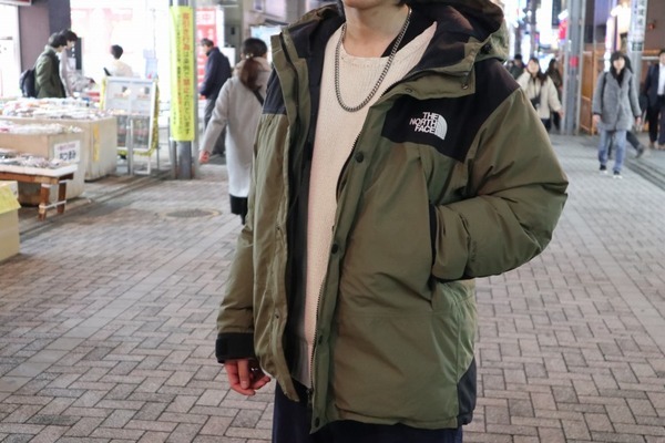 THE NORTH FACE】ノースの定番モデル、再び!! 今回はシックなオリーブ