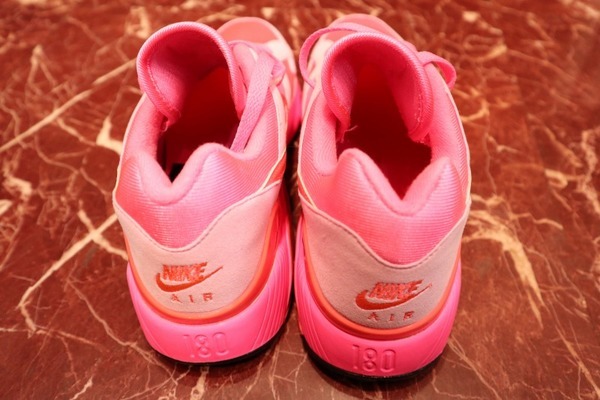 コムデギャルソン オムプリュス×ナイキCOMME des GARCONS HOMME PLUS×NIKE AIR MAX 180 スニーカー  ピンク黒24 | DCブランド古着通販プレイフル
