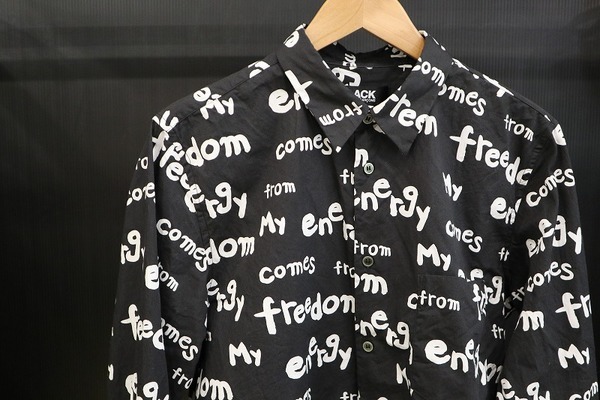 BLACK COMME des GARCONSのシャツです。