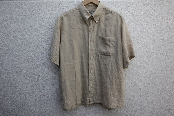 HERMES/エルメス】よりS/Sリネンシャツ（SIZE 42）が入荷致し