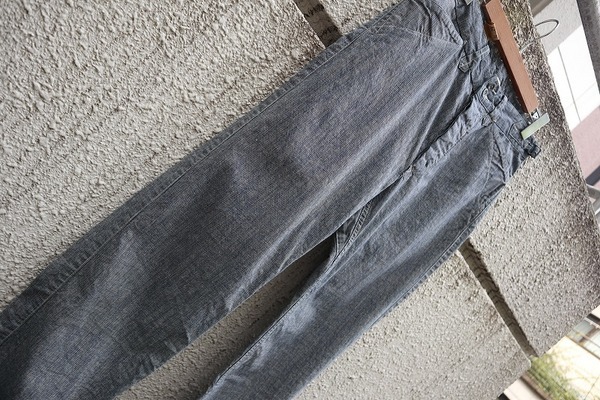 RRL ダブルアール ストライプ パンツ シャンブレー チャコール グレー RRL/ダブルアールエル】よりインディゴシャンブレーパンツ（SIZE 29