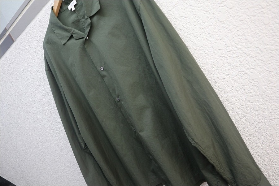 JIL SANDER/ジルサンダー】よりL/Sオープンカラーシャツ(SIZE JIL SANDER/ジルサンダー】よりL/Sオープンカラーシャツ(SIZE