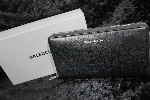 BALENCIAGA バレンシアガ ラウンジジップ 長財布 - 財布