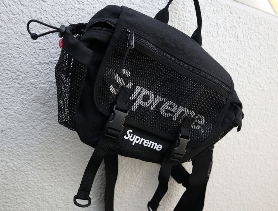 Supreme 20ss Waist Bag black 黒