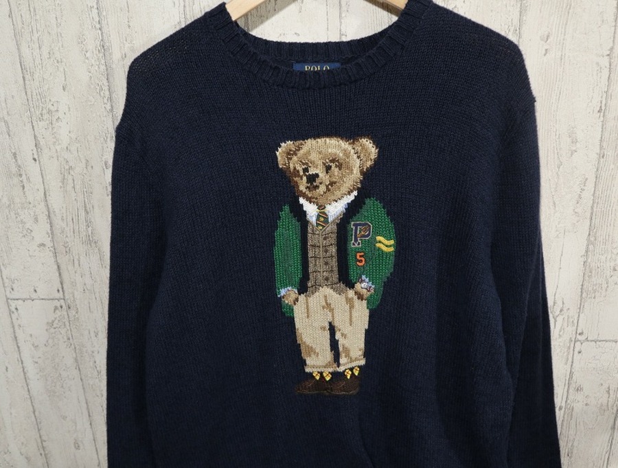 再値下げ 新品 POLO RALPH LAUREN POLO BEAR ポロベア ニット - トップス