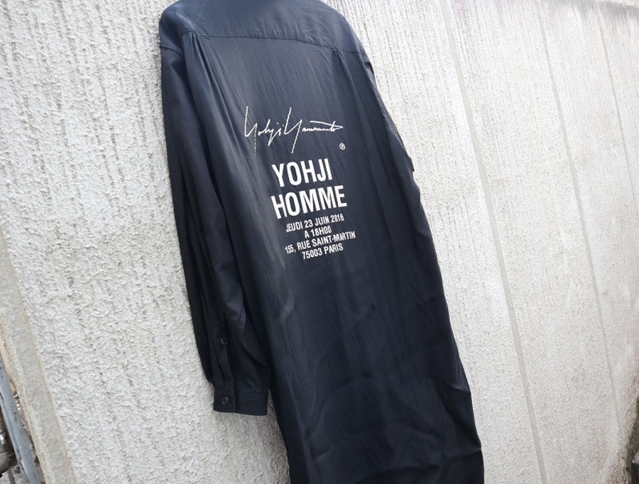 Yohji Yamamoto pour homme / ヨウジヤマモトプールオム】よりスタッフ