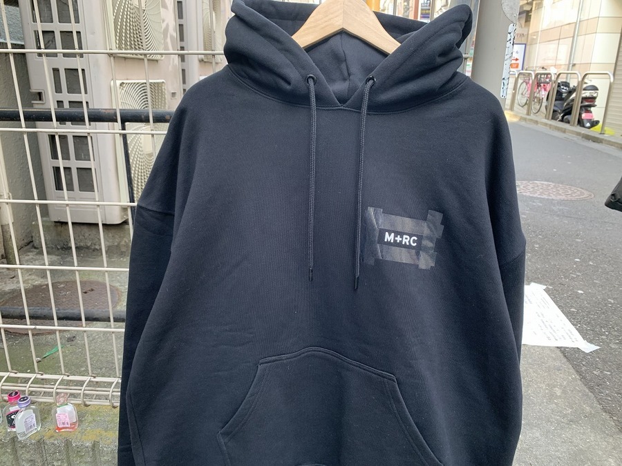 M+RC NOIR BLUE "NO BASIC" HOODIE S