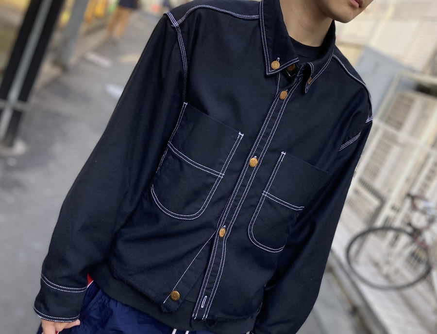 doublet/ダブレット】よりHEAVY TWILL CUT-OFF JACKET（SIZE S）が入荷