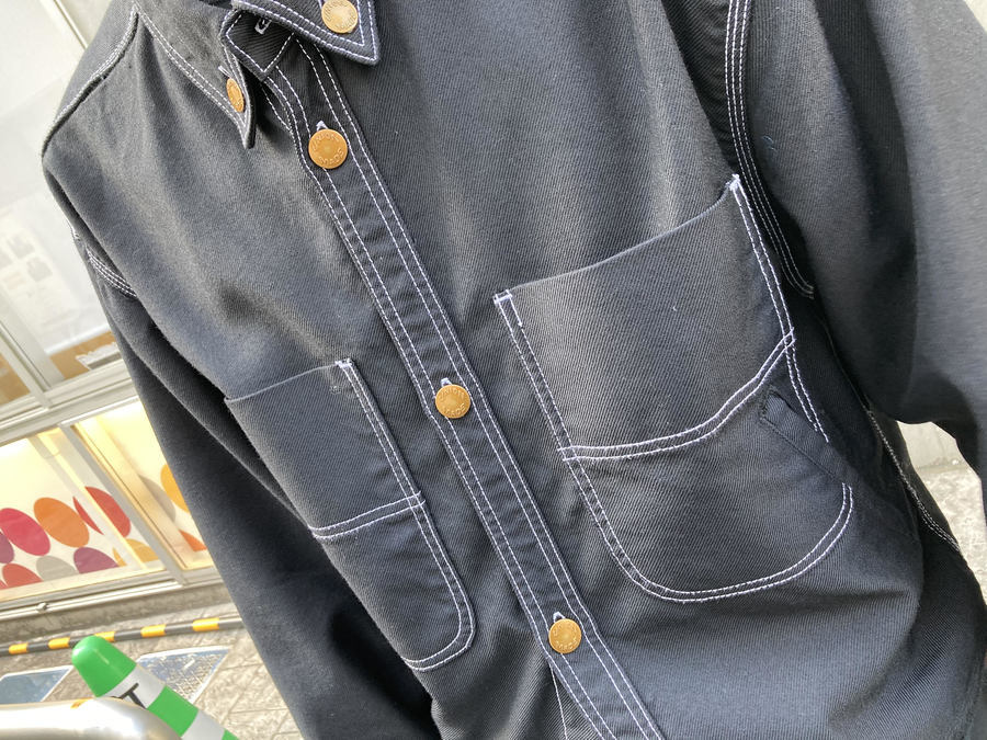 doublet/ダブレット】よりHEAVY TWILL CUT-OFF JACKET（SIZE S