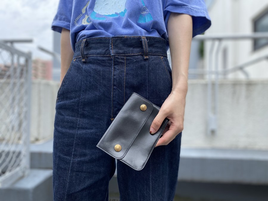 HERMES★エルメス ポシェットグリーンルージュアッシュAランク HERMES(エルメス)/ポシェット・グリーン/ヴァシェット・グレネ