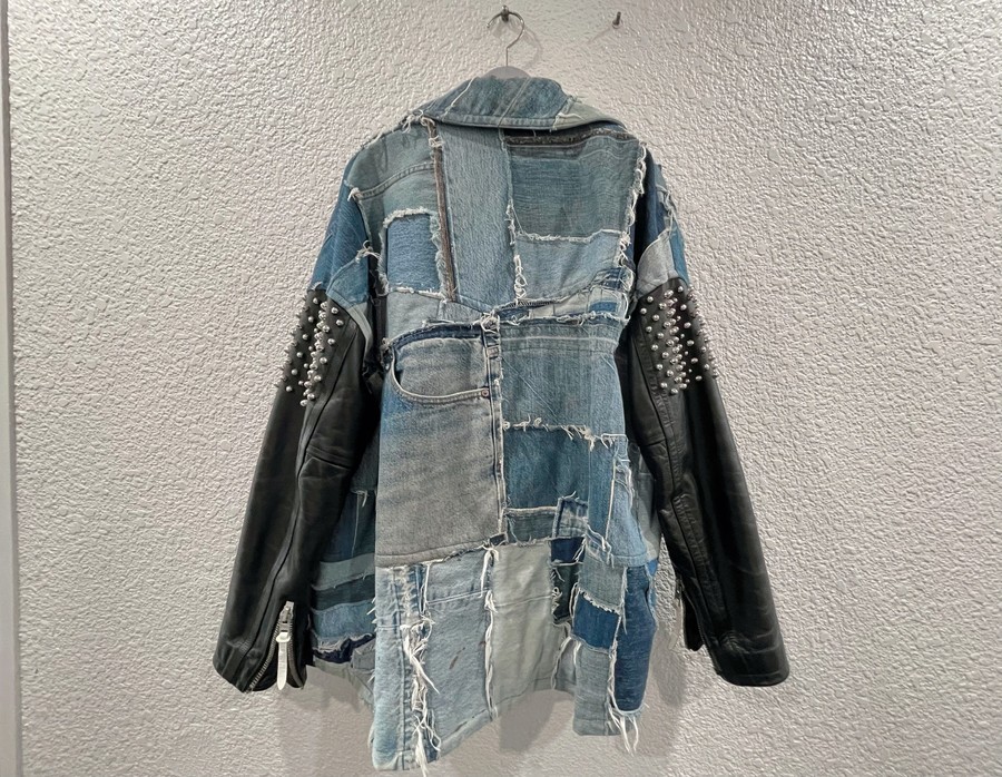 ★ JUVENILE HALL ROLLCALL★レイヤードデニムジャケット★ ☆ JUVENILE HALL ROLLCALL☆レイヤードデニムジャケット☆