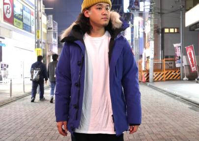 「インポートブランドのCANADA GOOSE 」