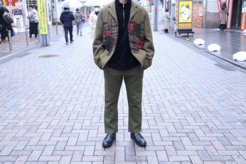 COMME des GARCONS SHIRT/コム デ ギャルソン・シャツ】縮絨加工を施 