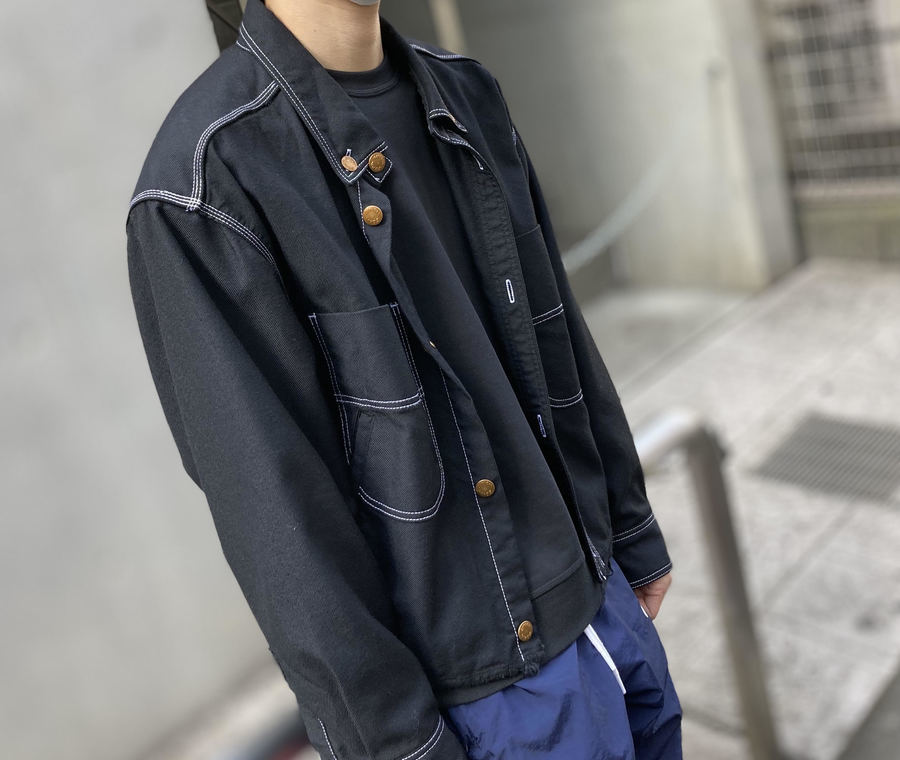doublet/ダブレット】よりHEAVY TWILL CUT-OFF JACKET（SIZE S