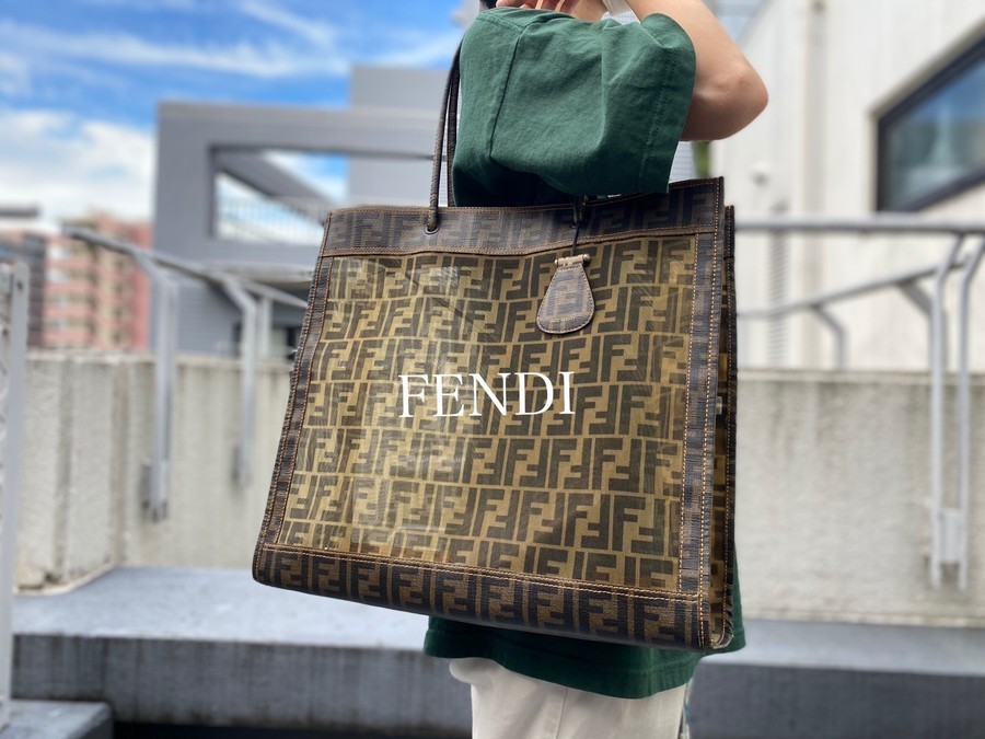 FENDI トートバッグ ズッカ柄 イタリア製 - レディースファッション