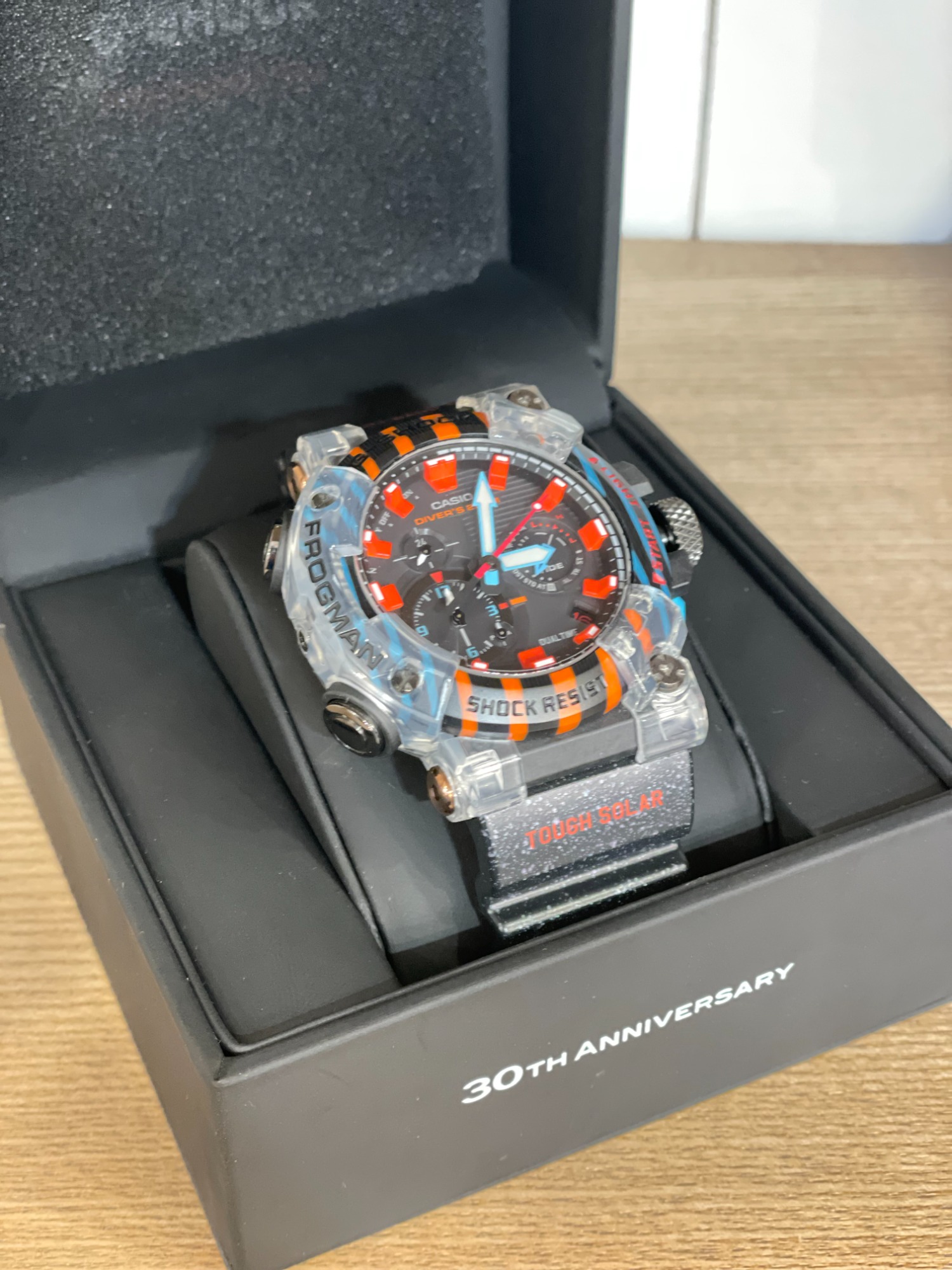 CASIO」より「G-SHOCK MASTER OF G」の30th ANNIVERSARY モデルの