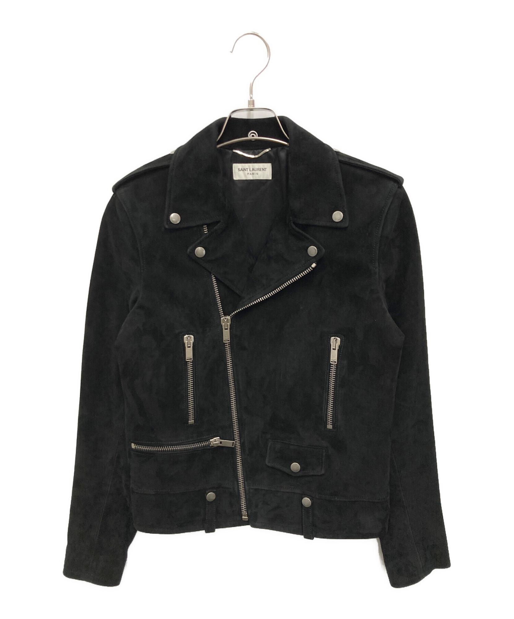 Saint Laurent Paris / サンローランパリ】スエードレザーライダース Saint Laurent Paris / サンローランパリ】スエードレザーライダース