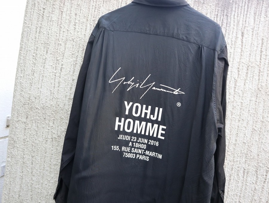 「ドメスティックブランドのYohji Yamamoto Pour Homme 」