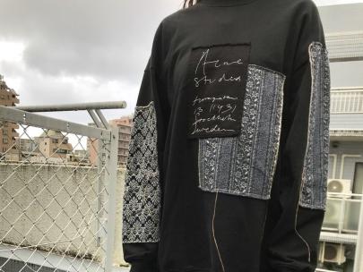 ☆ACNE STUDIOS☆ビーズフェイスパッチスウェットシャツ (Acne Studios