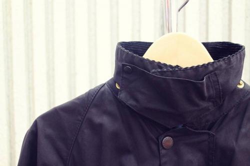 バブアーのオイルドジャケット