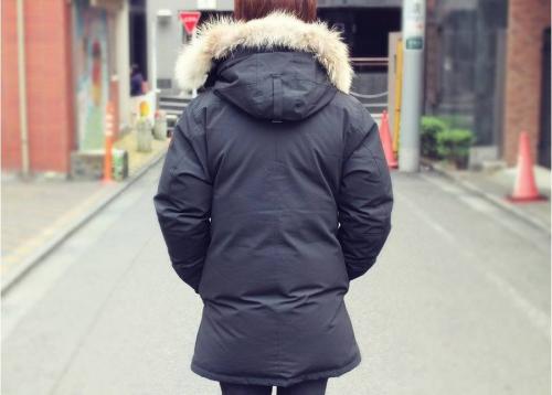 ウールリッチのダウンジャケット