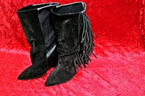 ベロアのファー