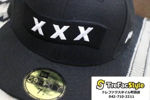 【未使用】NEW ERA　GOD SELECTION XXX　7 1/2 楽天市場】GOD SELECTION XXX ゴッドセレクショントリプル