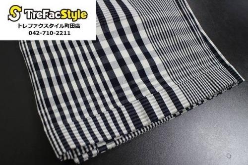 Yohji Yamamotoのチェックパンツ