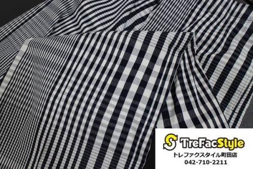 チェックパンツ