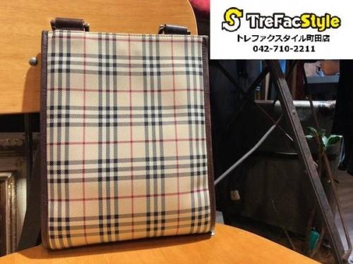 レザーのBURBERRY