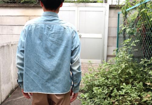 ブフトのWORKER SHIRTS