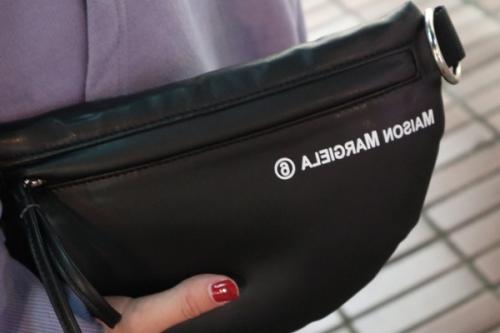 エコレザーバムバッグのレディース