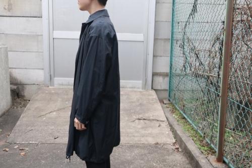 オーラリーのｼﾙｸ混ｼｬﾝﾌﾞﾚｰﾋﾞｯｸﾞｽﾃﾝｶﾗｰｺｰﾄ