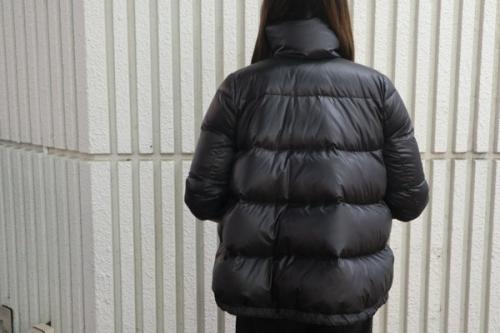 サカイ ラックのAラインフレアダウンジャケット