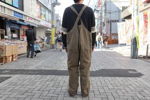 エンジニアードガーメンツのｺｯﾄﾝﾘｯﾌﾟｽﾄｯﾌﾟｵｰﾊﾞｰｵｰﾙ