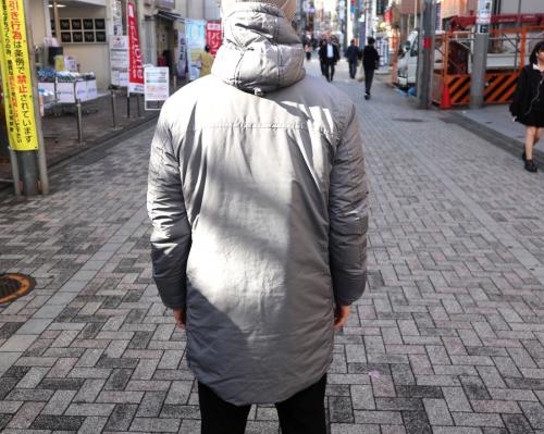 ノンネイティブのパフダッフルコート