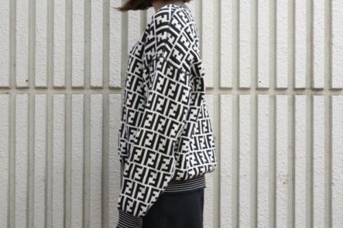 フェンディ クラブのヴィンテージズッカ柄ニット