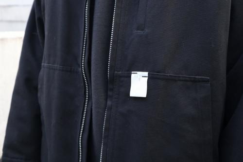 SOUTIEN COLLAR PULL FRONT ZIP COATのメンズ