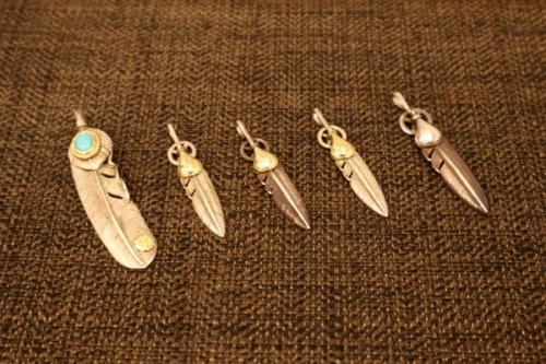 ホイールフェザーペンダントヘッド