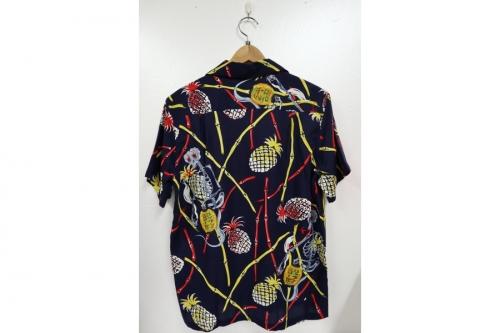 ワコマリア ｘ ウルフズヘッドのコラボオープンカラーシャツ