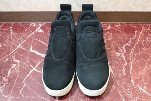 プルオンスウェードスリッポンスニーカーのPull On